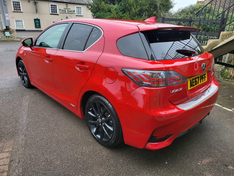 View LEXUS CT 1.8 200h F Sport CVT Euro 6 (s/s) 5dr