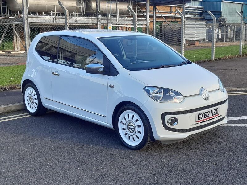 View VOLKSWAGEN UP 1.0 up! White Euro 5 3dr